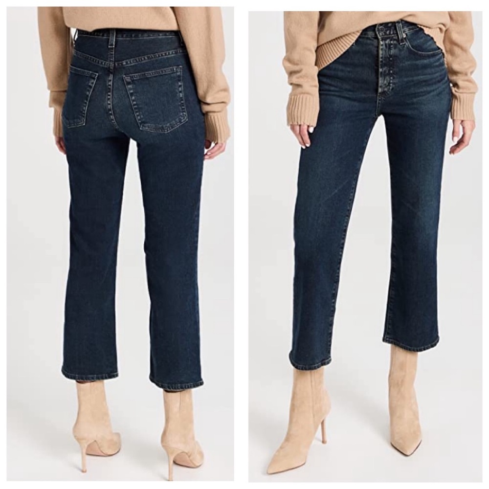 🔹NWOT🔹AG Kinsley Pop Crop Jeans